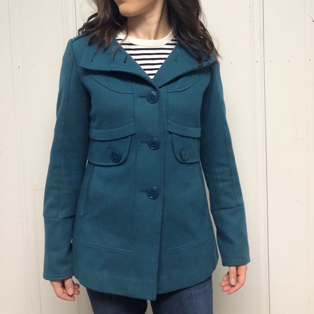 Hydraulic Teal Peacoat